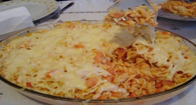 Receita de macarrão parafuso ao forno deliciosa