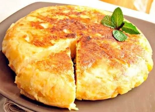 receita de omelete de batata