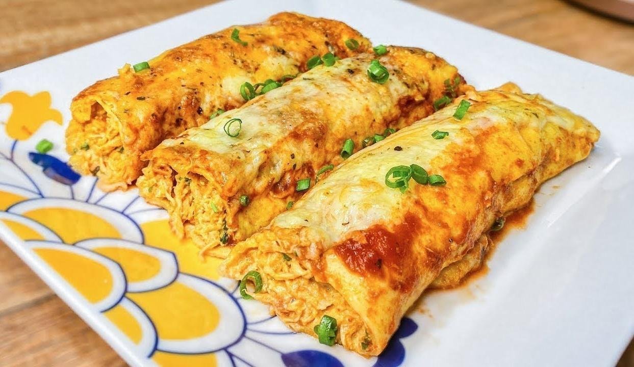 Receita de Panquecas de Frango