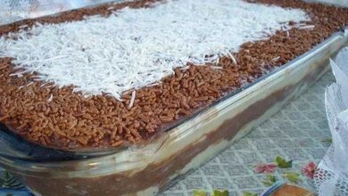 Receita de Pavê de Prestígio s