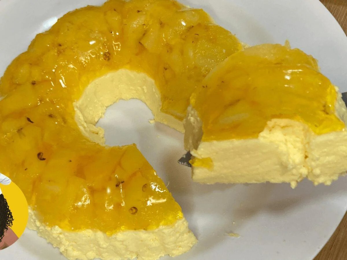 Receita de Pudim de Abacaxi