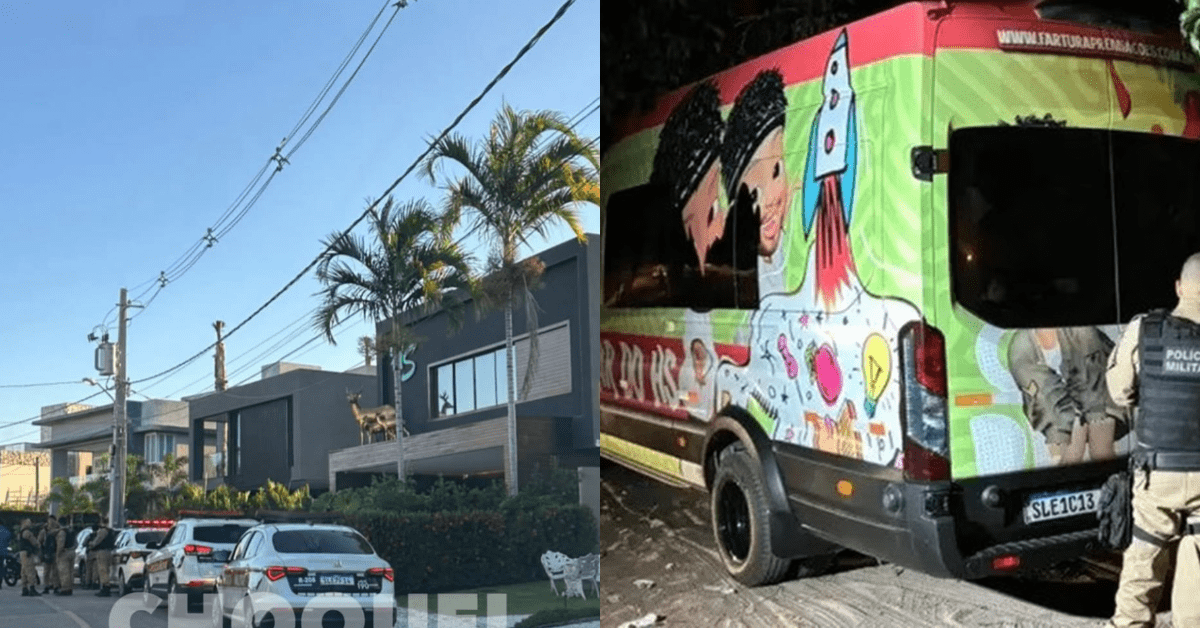 Hytalo Santos esvazia casa e foge com equipamentos para driblar polícia; van é encontrada abandonada perto de presídio - Foto: Reprodução