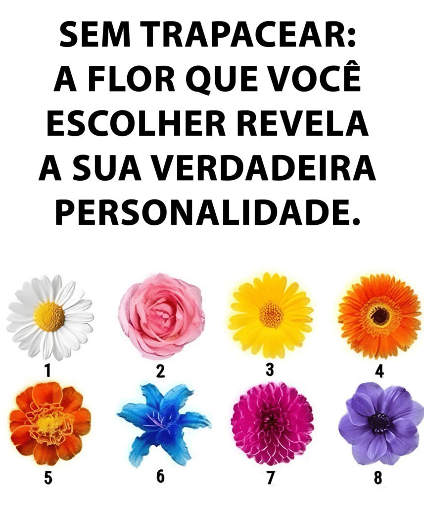 Sem trapacear: a flor que você escolher revela a sua verdadeira personalidade